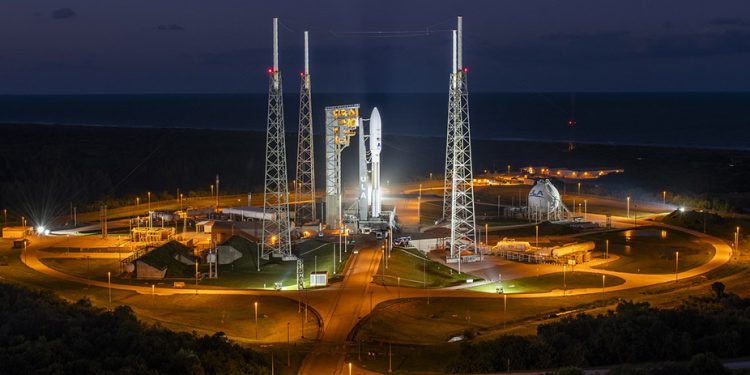 El lanzamiento del Atlas V con el satélite ViaSat-3 F2 se retrasa. Fuente: ULA