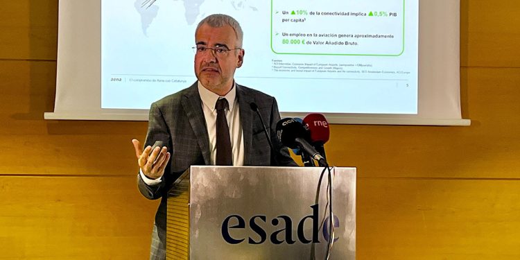 El presidente y consejero delegado de Aena, Maurici Lucena. Fuente: Aena