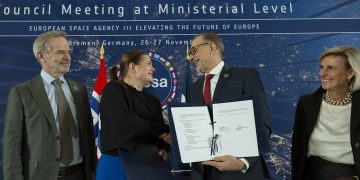 ESA y Noruega avanzan en la creación de un posible Centro Espacial Ártico en Tromsø. Fuente: ESA