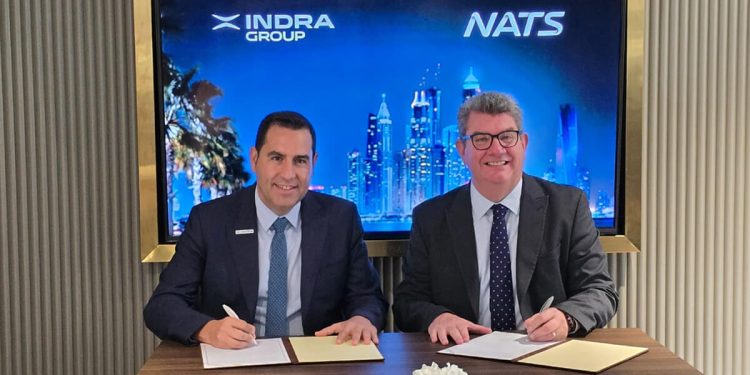 NATS e Indra crearán una empresa conjunta de Sistemas de Torre Digital para Aeropuertos. Fuente. Indra Group.