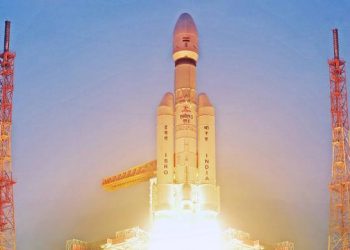 ISRO lanzó la misión LVM3 con el satélite de comunicaciones CMS-3. Fuente: ISRO