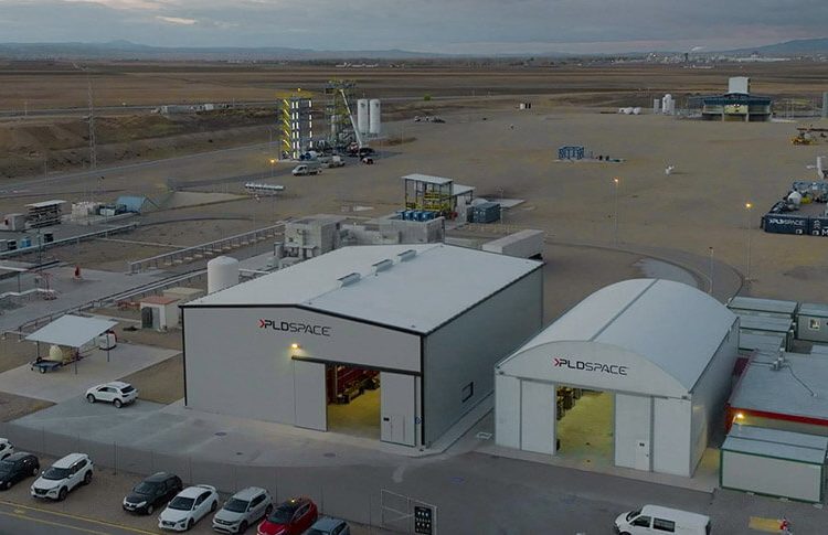 Infraestructura de testing de lanzadores de PLD Space. Fuente: PLD Space