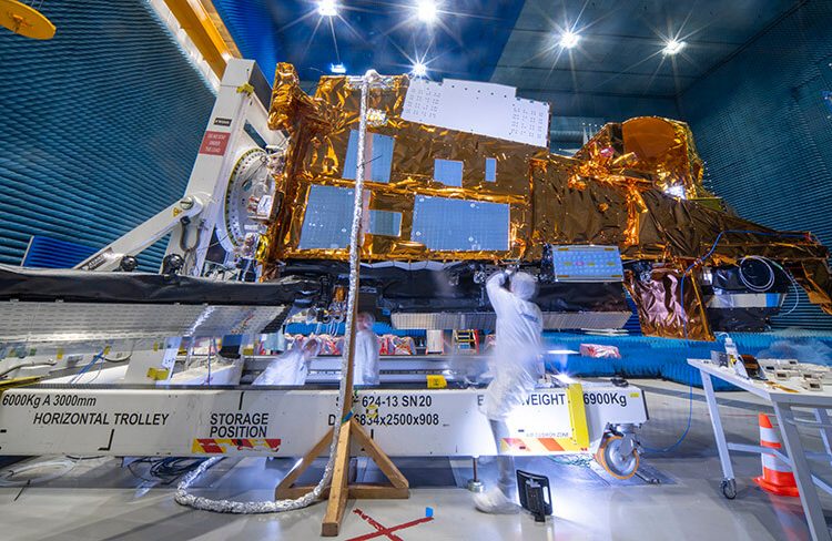 La ESA prepara el lanzamiento del próximo satélite meteorológico MetOp de segunda generación. Fuente: ESA