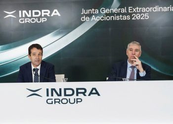 La Junta General Extraordinaria de Accionistas de Indra Group. Fuente: Indra