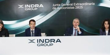 La Junta General Extraordinaria de Accionistas de Indra Group. Fuente: Indra