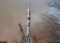 Roscosmos lanzó la nave Soyuz MS-28 hacia la ISS con tres astronautas a bordo. Fuente: Nasa