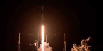 SpaceX lanzó al espacio la misión Bandwagon-4 con 18 satélites. Fuente: SpaceX