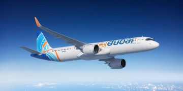 Un A321neo de Flydubai. Fuente: Airbus