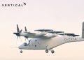 Avión VX4 de Vertical Aerospace. Fuente: Vertical Aerospace
