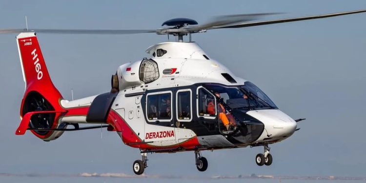Derazona Helicopters se convierte en el primer operador energético del Airbus H160 del sudeste asiático. Fuente: Airbus