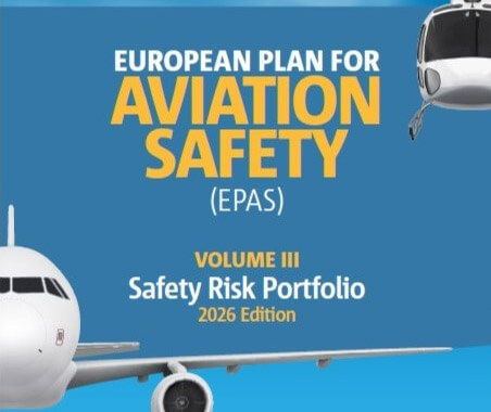 La EASA publica el Plan Europeo para la Seguridad Aérea 2026. Fuente: EASA