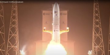 La ESA lanzó los satélites 33 y 34 del programa Galileo a bordo de un Ariane 6. Fuente: ESA