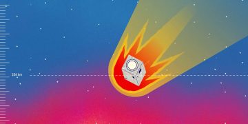 La ESA prepara la misión Draco para la reentrada destructiva de un satélite desde su interior. Fuente: ESA