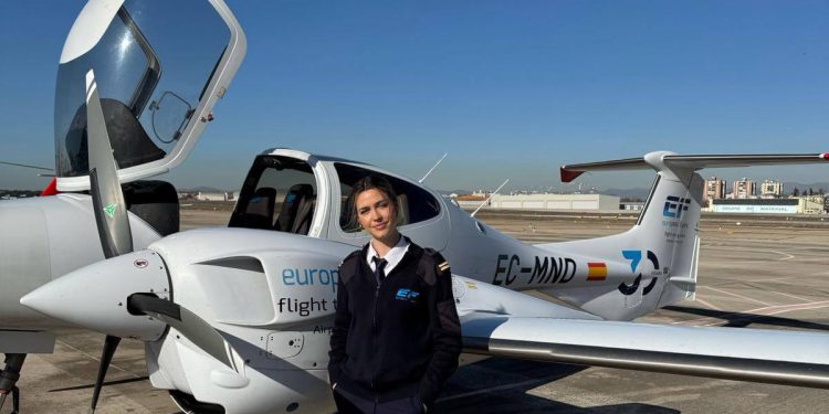 María Heras. Fuente: European Flyers