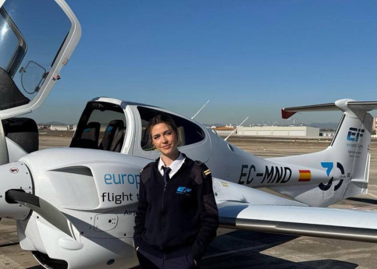 María Heras. Fuente: European Flyers