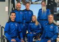 Tripulación del NS-37 de Blue Origin. Fuente: Blue Origin