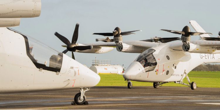 Vertical Aerospace refuerza su programa de ensayos en vuelo con la finalización de su último prototipo a escala real. Fuente: Vertical Aerospace