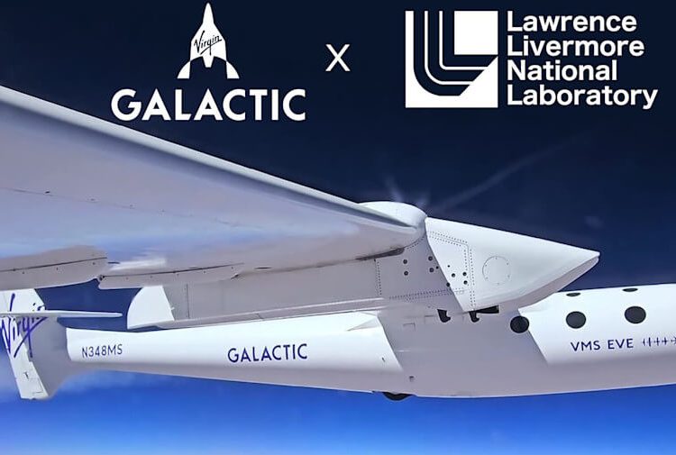 Virgin Galactic se asocia con el LLNL para avanzar en la tecnología de captura de imágenes a gran altitud. Fuente: Virgin Galactic