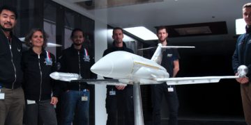 Beyond Aero completó su primera campaña de pruebas en túnel de viento de su avión eléctrico de hidrógeno. Fuente: Beyond Aero