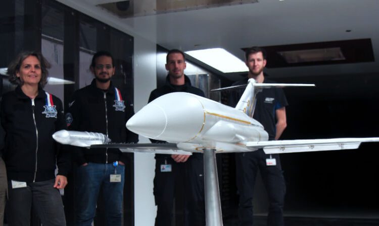 Beyond Aero completó su primera campaña de pruebas en túnel de viento de su avión eléctrico de hidrógeno. Fuente: Beyond Aero