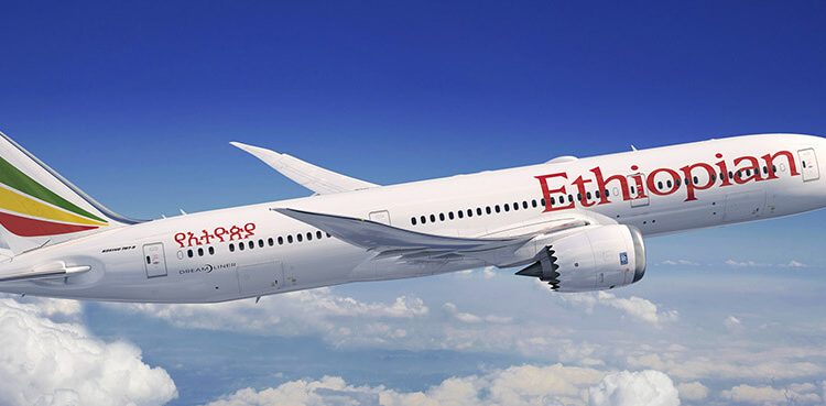 Boeing 787 Dreamliner de Ethiopian Airlines. Fuente: Boeing