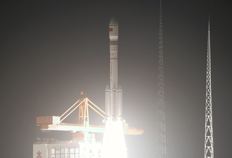El cohete Larga Marcha 6A lanzó con éxito el satélite Yaogan-50 01. Fuente: CASC/Wang Yapeng