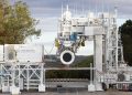 GE Aerospace prueba con éxito un sistema de motor eléctrico híbrido de fuselaje estrecho en una prueba en tierra. Fuente: GE Aeroespace
