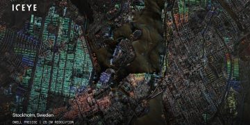 ICEYE proporcionará capacidades soberanas de inteligencia espacial a las Fuerzas Armadas Suecas. Fuente: ICEYE