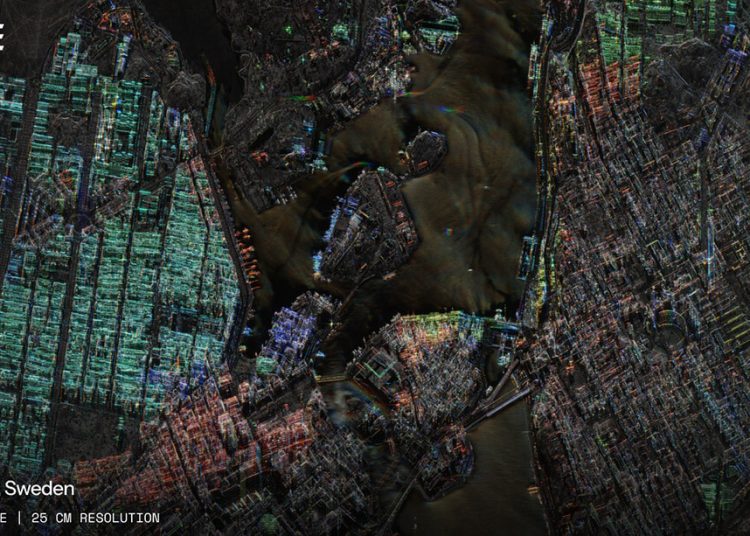 ICEYE proporcionará capacidades soberanas de inteligencia espacial a las Fuerzas Armadas Suecas. Fuente: ICEYE