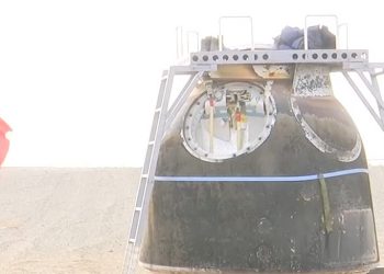 La nave Shenzhou-20 completa con éxito su regreso tras 270 días en órbita. Fuente: CCTV