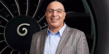 Mohamed Ali, CEO de Motores y Servicios Comerciales (CES) de GE Aerospace. Fuente: GE Aerospace
