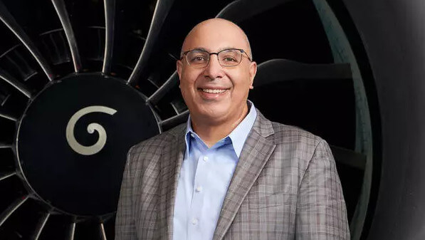 Mohamed Ali, CEO de Motores y Servicios Comerciales (CES) de GE Aerospace. Fuente: GE Aerospace