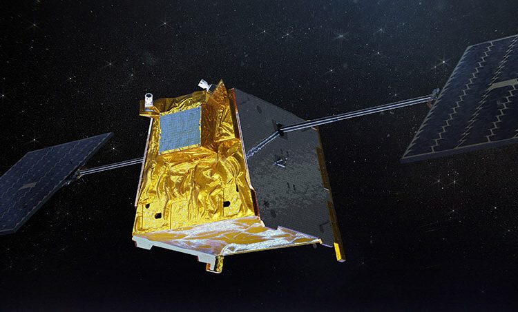 Plataforma satelital Airbus Arrow que se utilizará para el demostrador Airbus UpNext SpaceRAN. Fuente: Airbus