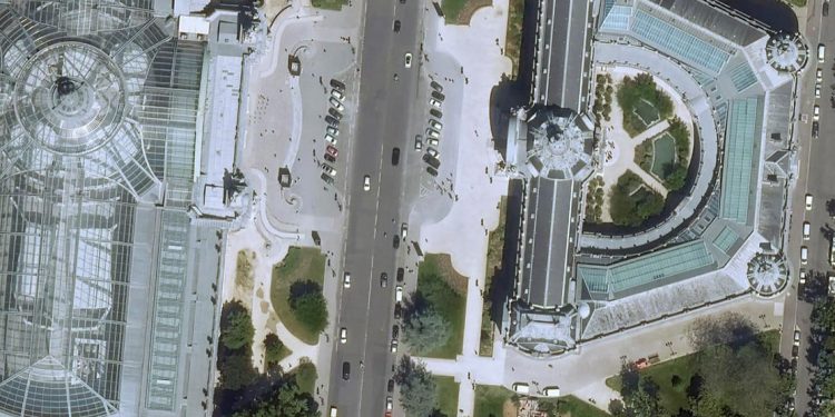 Simulación de Pléiades Neo Next. Fuente: Airbus