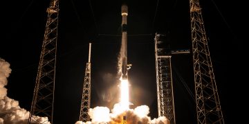 SpaceX lanzó la misión GPS III-9 para las Fuerzas Espaciales de EEUU. Fuente: SpaceX