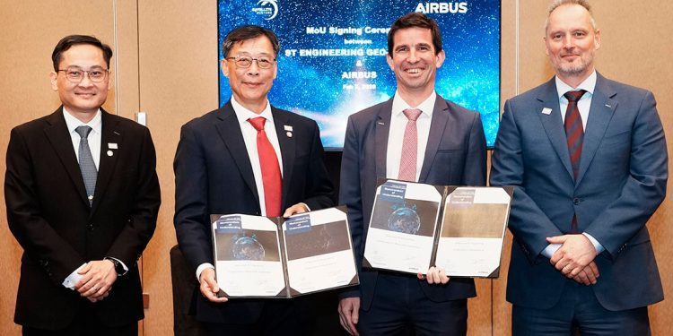 Airbus y ST Engineering explorarán capacidades satelitales avanzadas. Fuente: Airbus