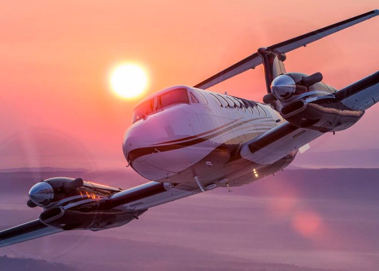 Beechcraft King Air C90. Fuente: Textron Aviation