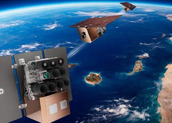 Constelación Canaria. Fuente: Telespazio