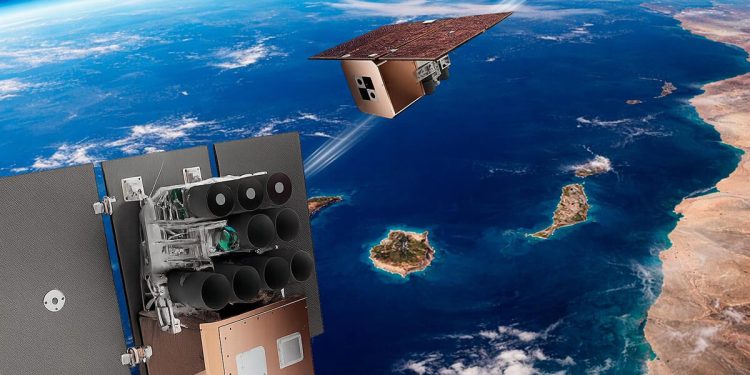 Constelación Canaria. Fuente: Telespazio