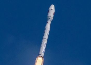 China lanzó desde el mar un cohete SD-3 con siete satélites a bordo. Fuente: Corporación de Ciencia y Tecnología Aeroespacial de China/Chen Xiaolong