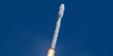 China lanzó desde el mar un cohete SD-3 con siete satélites a bordo. Fuente: Corporación de Ciencia y Tecnología Aeroespacial de China/Chen Xiaolong