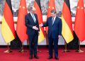 El presidente chino, Xi Jinping, se reúne con el canciller alemán, Friedrich Merz, Fuente: Gobierno de Alemania