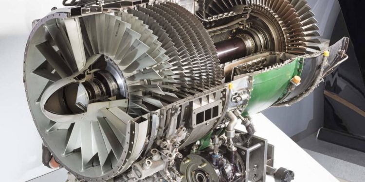 Motor J85 de GE Aeroespace. Fuente: GE Aeroespace