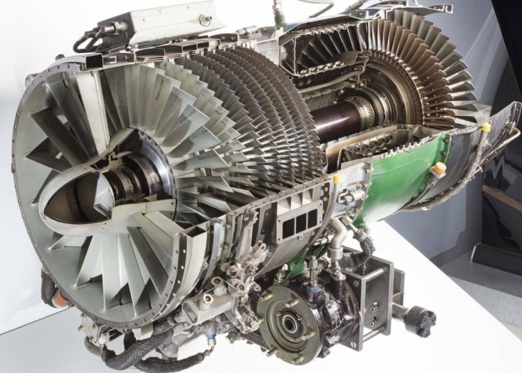 Motor J85 de GE Aeroespace. Fuente: GE Aeroespace