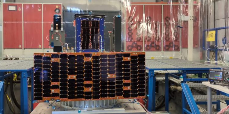 Ossie, el primer vehículo español que moverá satélites en el espacio, ya está listo para volar. Fuente: Uarx Space