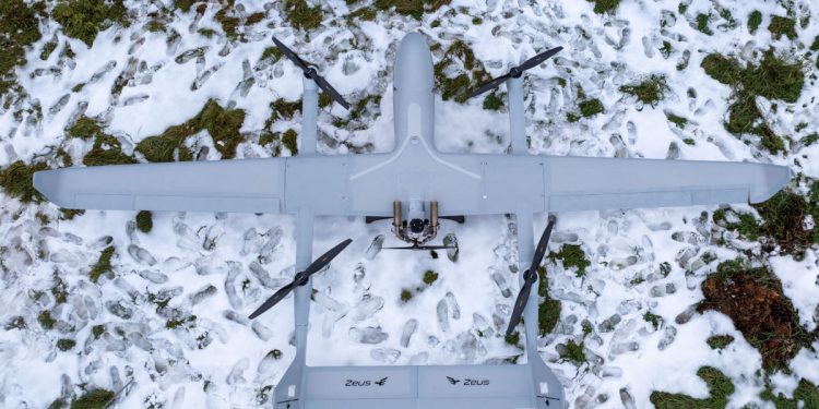 Plataforma ZEUS VTOL. Fuente: UAV Navigatio-Grupo Oesía