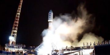 Rusia lanzó un cohete Soyuz-2.1b con una nave espacial de su Ministerio de Defensa. Fuente: Ministerio de Defensa de Rusia