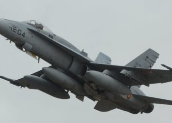 Seis cazas F-18M participan en el ejercicio Eagle Eye 26-01 en las bases de Rota, Morón y en el Golfo de Cádiz. Fuente: Ejército del Aire y del Espacio