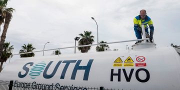 South acelera la transición energética del handling en España con el despliegue de biocombustible. Fuente: South