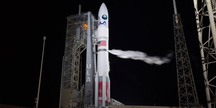 ULA lanzó un cohete Vulcan Centaur con la misión USSF-87 para la Fuerza Espacial de EEUU. Fuente: ULA